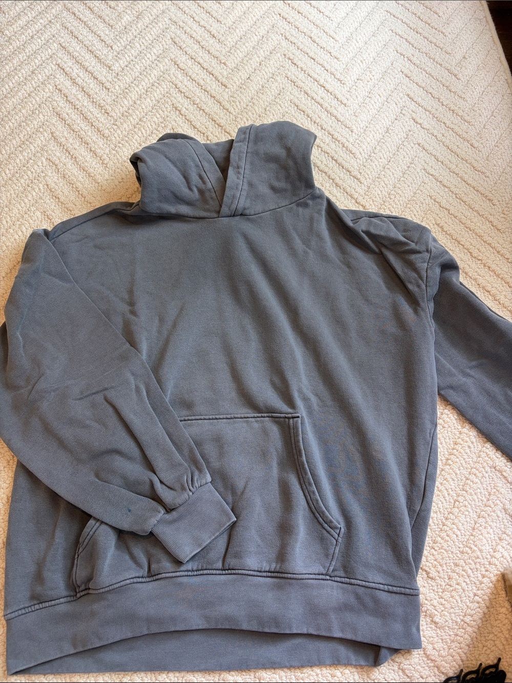 H&M Gray Pullover Hoodie